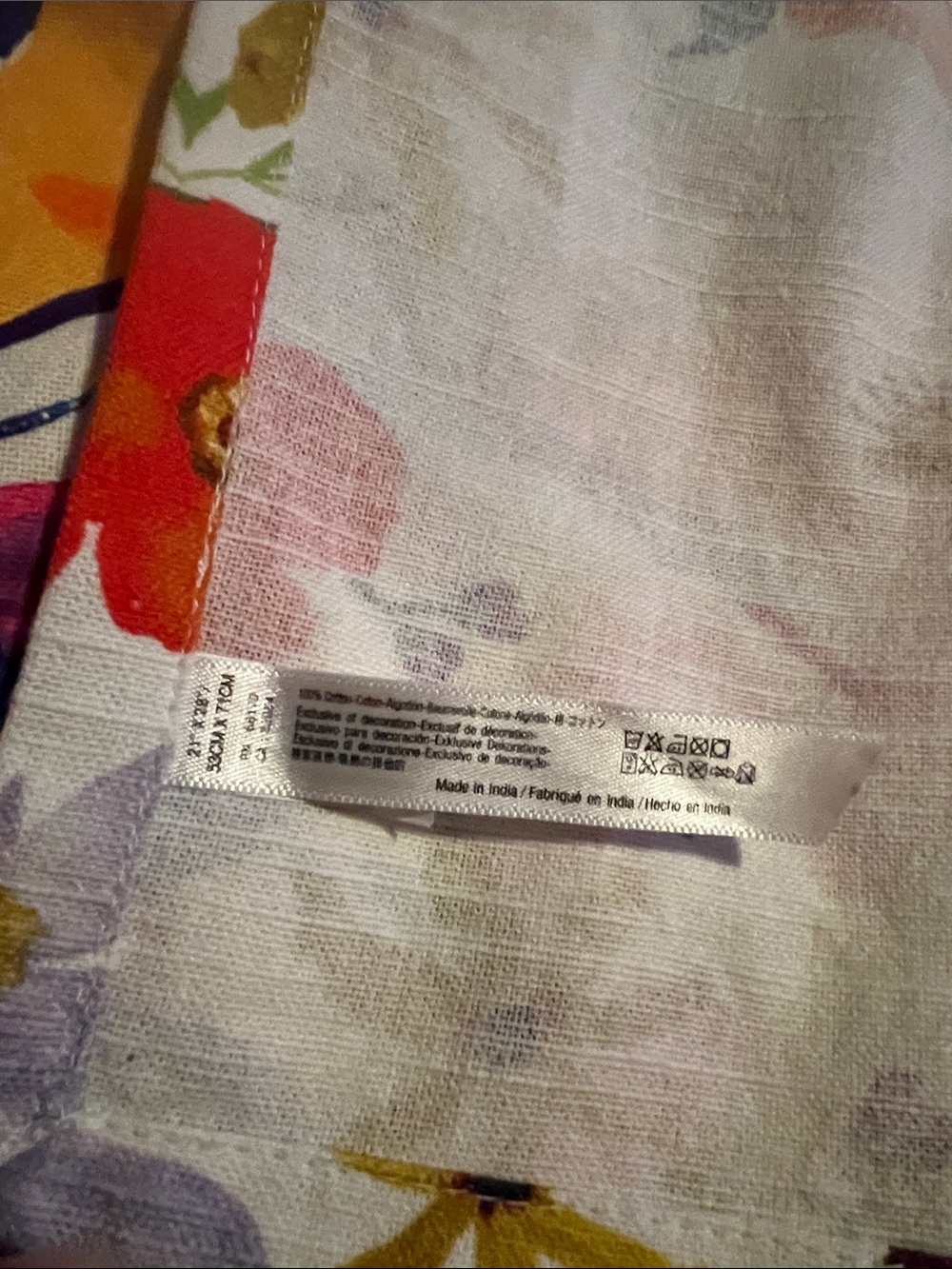 NWOT OS Anthropologie X Floral Halter Apron with Floral Towel - Picture 5 of 9